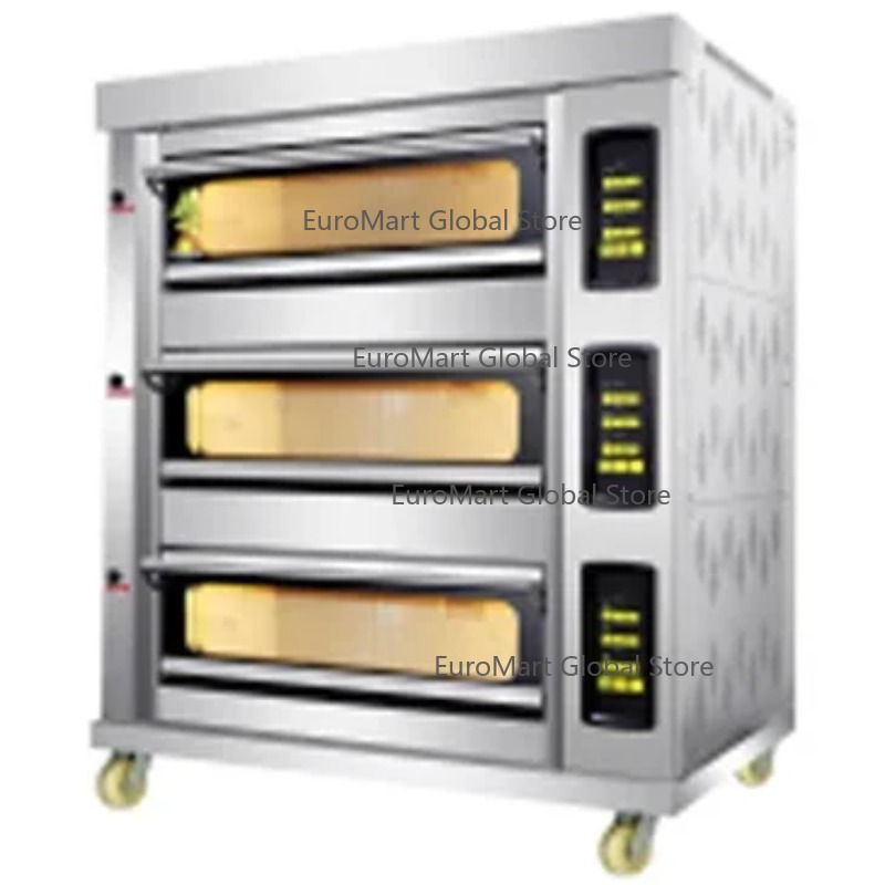 Commercial Kitchen Baking Equipment - เตาอบเชิงพาณิชย์ เครื่องทำเบเกอรี่ อุปกรณ์อบขนม เตาอบขนมปัง เค้ก เตาอบแบบเด็ค