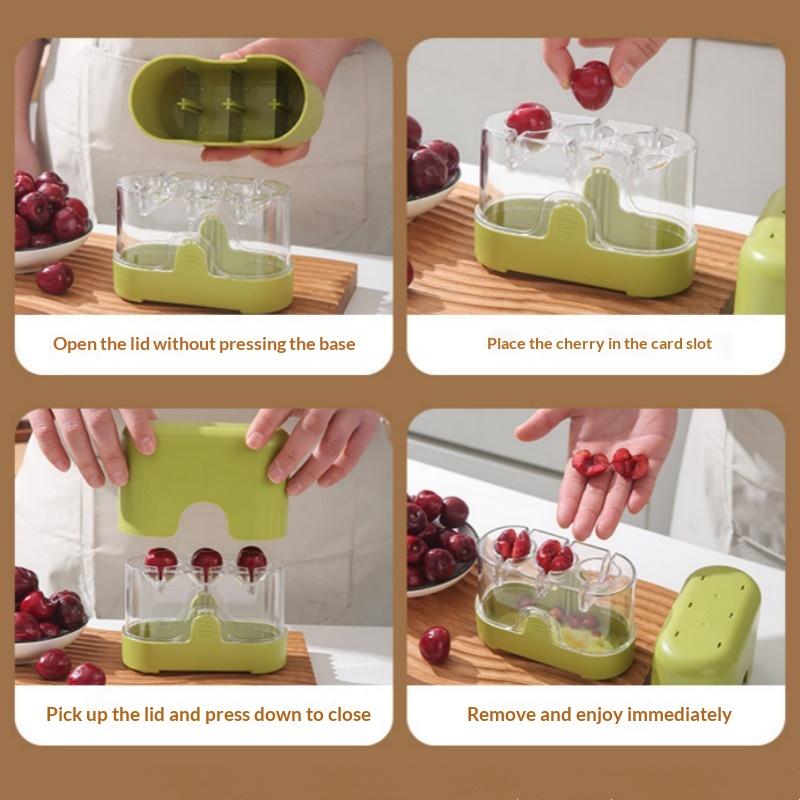 เครื่องคว้านเมล็ดเชอร์รี่และมะ - Kitchen Tools For Baking บทวิจารณ์และราคา