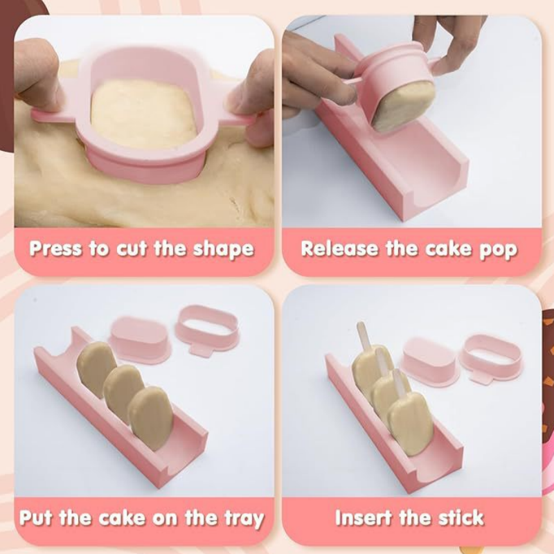 ชุดแม่พิมพ์เค้กป๊อปพร้อมถาด ไม - Kitchen Baking Tray บทวิจารณ์และราคา