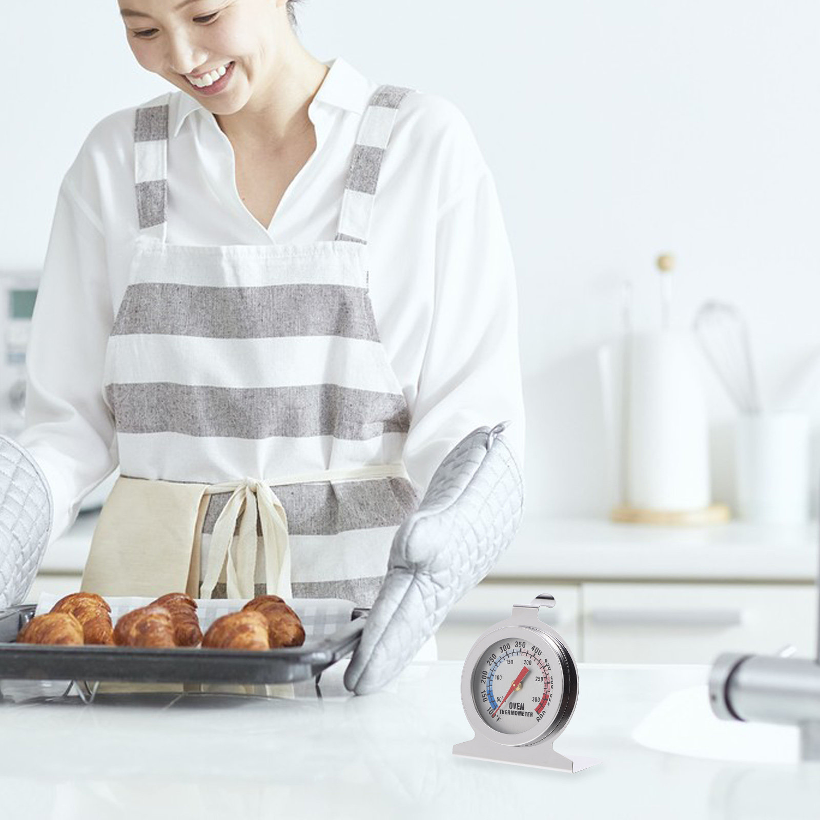 เทอร์โมมิเตอร์วัดอุณหภูมิเตาอบ - Kitchen Tools For Baking บทวิจารณ์และราคา
