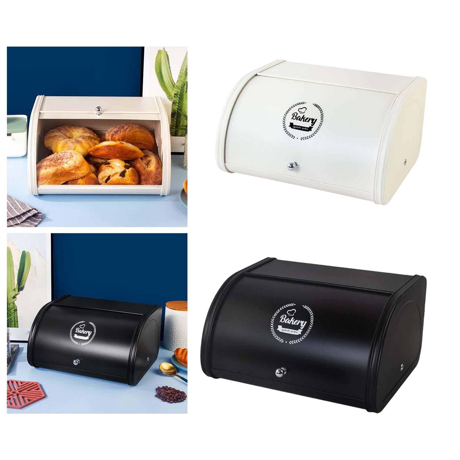 กล่องใส่ขนมปังโลหะสำหรับจัดระเ - Kitchen Baking Organization บทวิจารณ์และราคา
