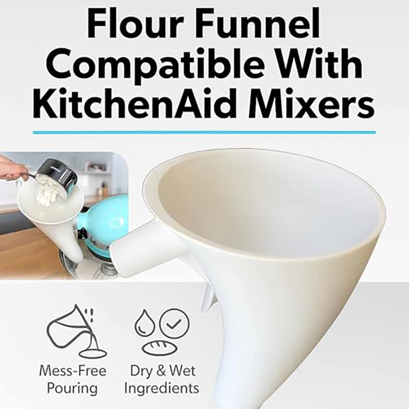 กรวยใส่แป้งสีสุ่ม 1 ชิ้น ใช้ได - Kitchenaid Mixer Artisan 5Qt บทวิจารณ์และราคา