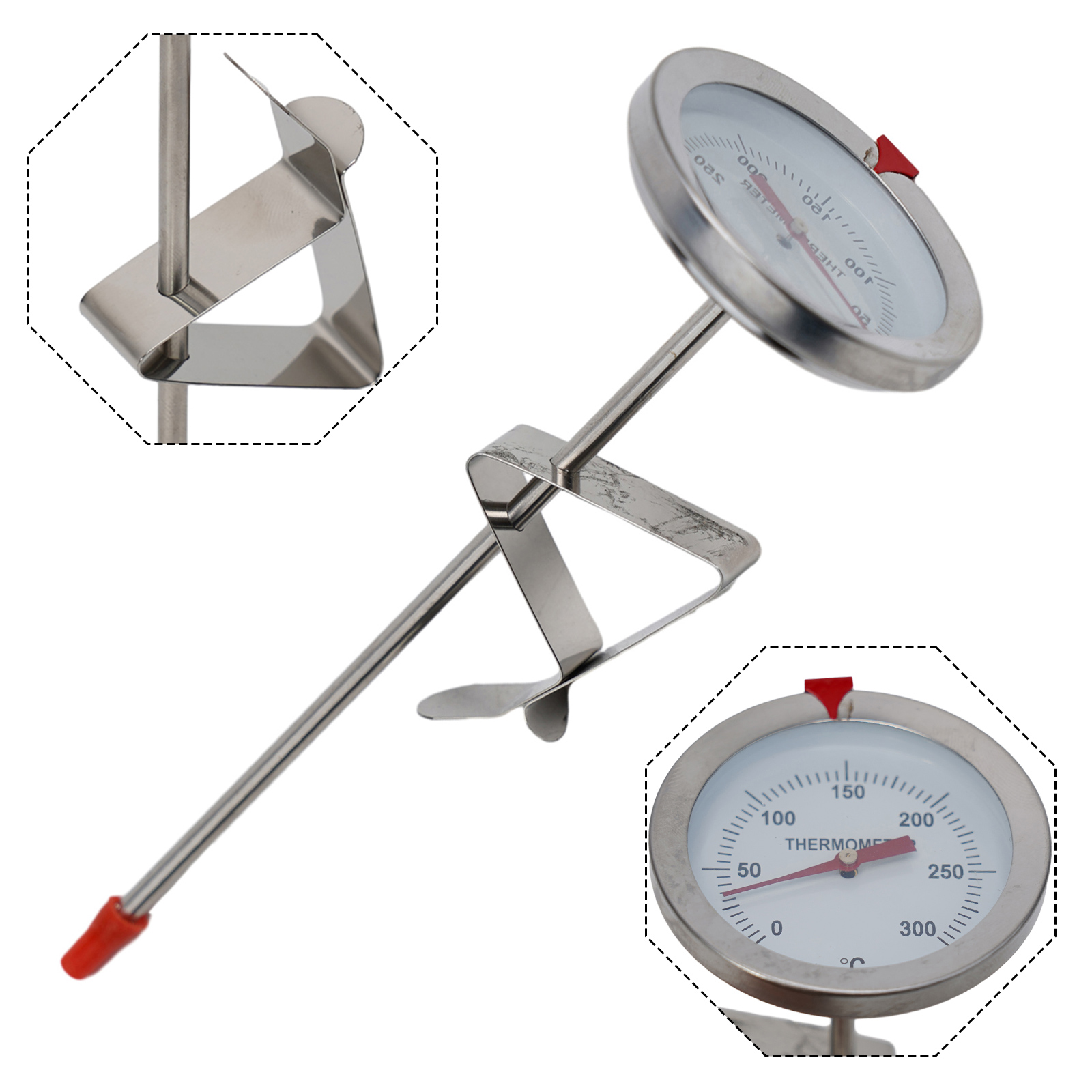 เทอร์โมมิเตอร์วัดอุณหภูมิอาหาร - Kitchen Equipment For Baking บทวิจารณ์และราคา