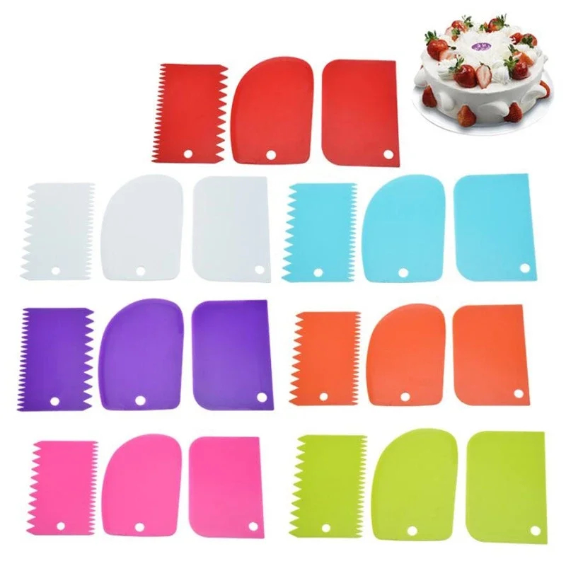 ชุดเครื่องมือปาดครีม 3 ชิ้น แบ - Kitchen Tools For Baking บทวิจารณ์และราคา