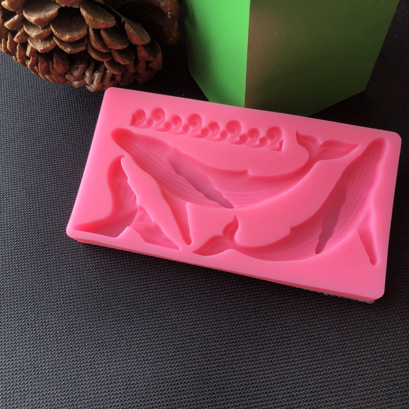 ปลาวาฬ DIY ซิลิโคนแม่พิมพ์ Oce - Kitchen Appliances For Baking บทวิจารณ์และราคา