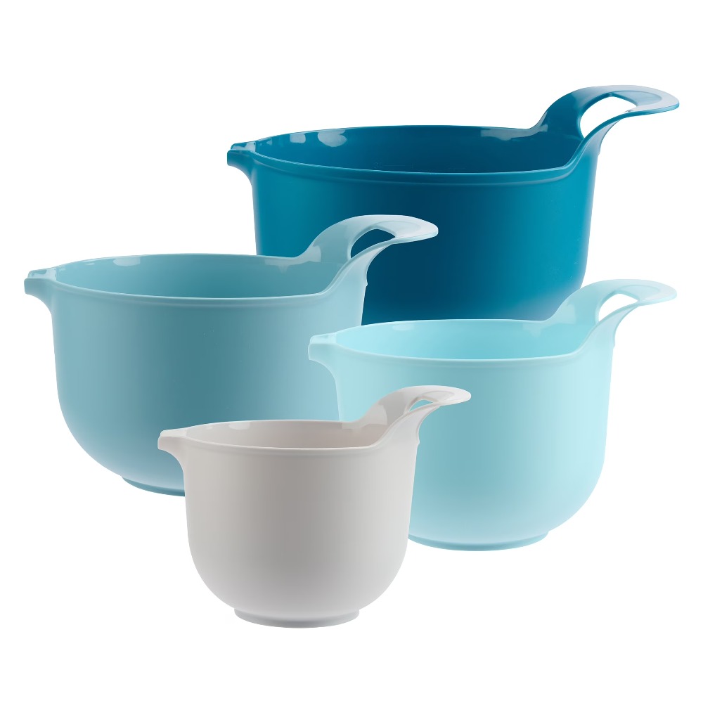 ชุดชามผสมพลาสติกแบบซ้อนได้ 4 ใ - Kitchen Baking Set บทวิจารณ์และราคา