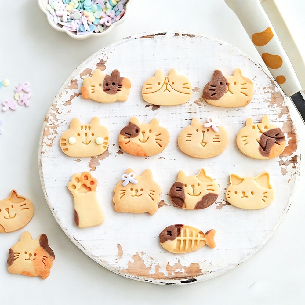 แม่พิมพ์คุกกี้รูปแมวน่ารัก DIY - Kitchen Appliances For Baking บทวิจารณ์และราคา