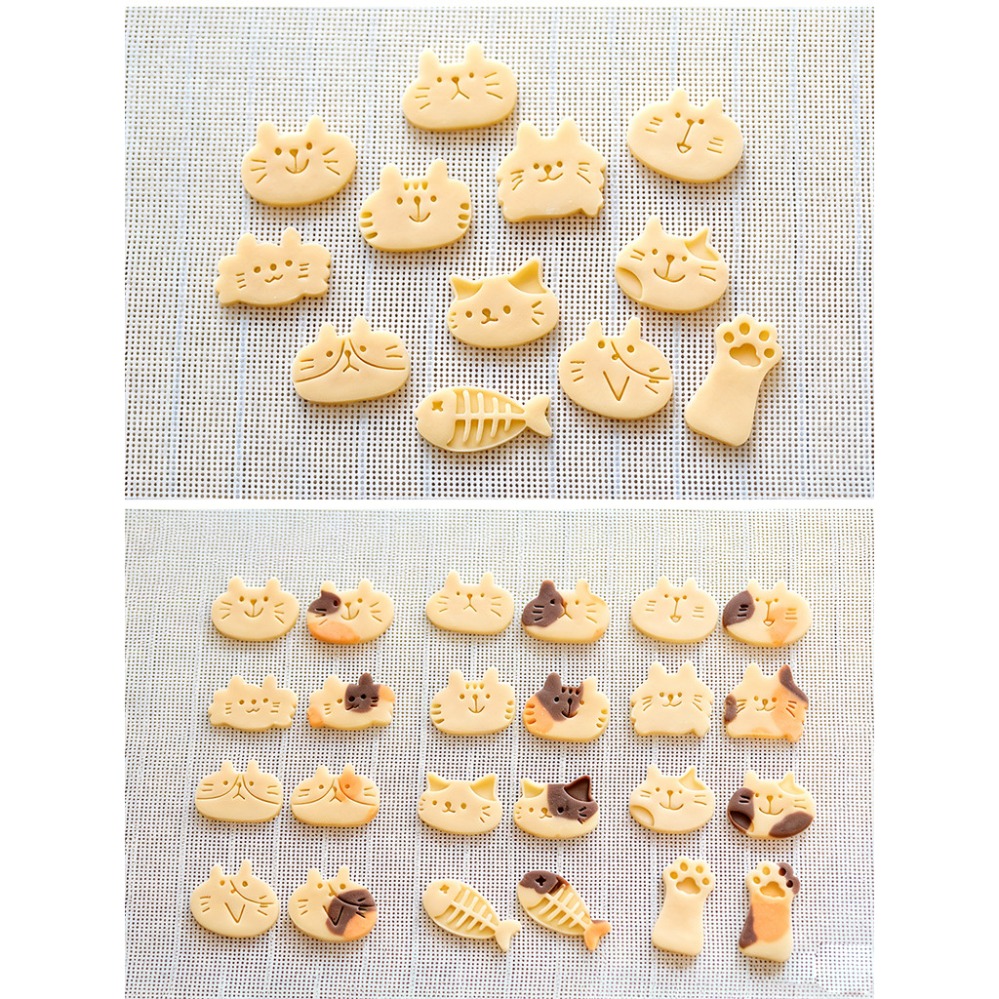 แม่พิมพ์คุกกี้รูปแมวน่ารัก DIY - Kitchen Appliances For Baking บทวิจารณ์และราคา