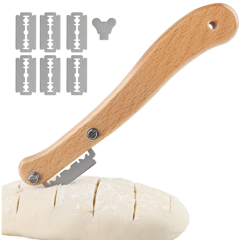 Bread Bakers Lame ไม้ Handle เ - Bread Lame Scoring บทวิจารณ์และราคา